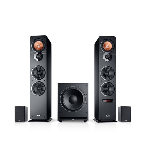 Teufel Ultima 40 Aktiv   Aktives 3 Wege Lautsprecher Paar, Bluetooth AptX, Dolby Audio, HDMI ARC