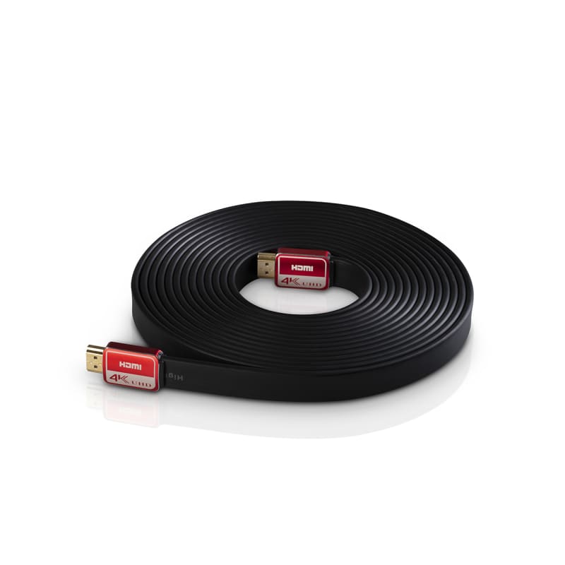 Gallery image 1 from 2 HDMI 2.0 platte kabel 5 m