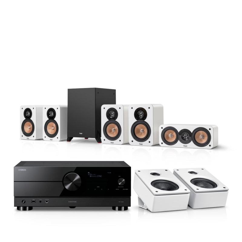Galerie Bild 1 von 26 ULTIMA 20 Surround + Yamaha RX-A2A für Dolby Atmos"5.1.2"