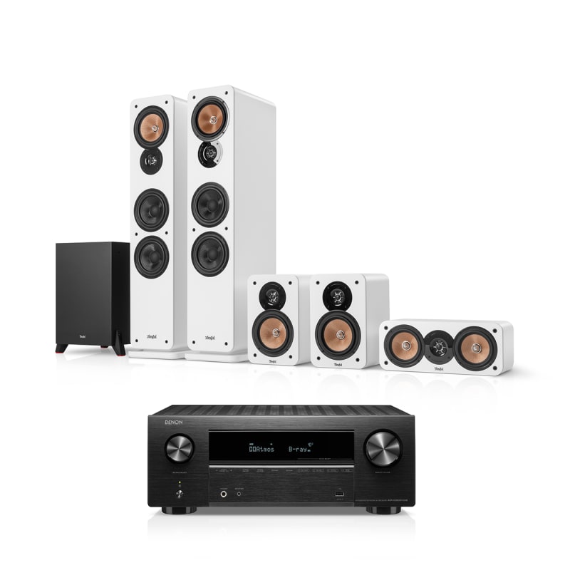 Galerie Bild 1 von 43 ULTIMA 40 Surround + DENON X2800H DAB "5.1-Set"