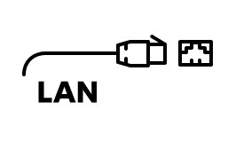 Anschluss zum Ethernet (LAN)