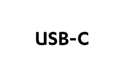 Current USB format for fast battery charging or data transfer.
