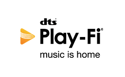 Logo - dts Play-Fi music is home