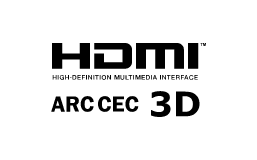 Logo - HDMI ARC CEC 3D