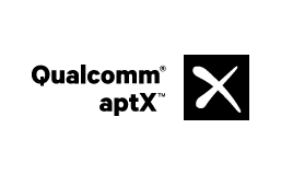 Bluetooth provides wireless connectivity with minimal power consumption. Video sound is transmitted in-sync with on-screen images. The aptX codec offers near CD quality. AptX does not currently work on iOS systems.