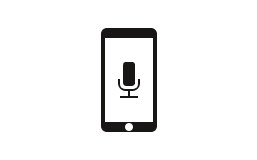 Inicia el asistente de voz (SIRI o Google Assistant) en el smartphone con sólo tocar un botón o con el botón táctil, si está activado.