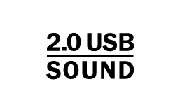 USB-Stereo-Soundkarte integriert