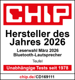 Galerie Bild 19 von 19 Chip - Hersteller des Jahres 2026 - Bluetooth Lautsprecher