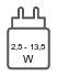 Die ausgewiesene Leistung in Watt bezieht sich auf das Minimum, welches dieses Produkt zum Betrieb und/oder zum Aufladen seines Akkus benötigt. USB-C-Ladeadapter mit höherer Watt-Ausgangsleistung können ebenfalls eingesetzt werden, da das Produkt seine Leistung daraus variabel entnimmt.