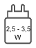 Die ausgewiesene Leistung in Watt bezieht sich auf das Minimum, welches dieses Produkt zum Betrieb und/oder zum Aufladen seines Akkus benötigt. USB-C-Ladeadapter mit höherer Watt-Ausgangsleistung können ebenfalls eingesetzt werden, da das Produkt seine Leistung daraus variabel entnimmt.