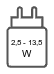 The wattage indicated is a minimum value, meaning this product requires at least that much in order to use or charge its battery. USB-C charging adapters with higher wattage can be used because the product can vary its performance.