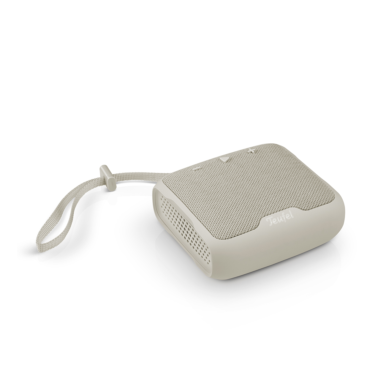 Teufel BOOMSTER GO Bluetooth Lautsprecher extrem robust wasserdicht nach IPX7 Sand white