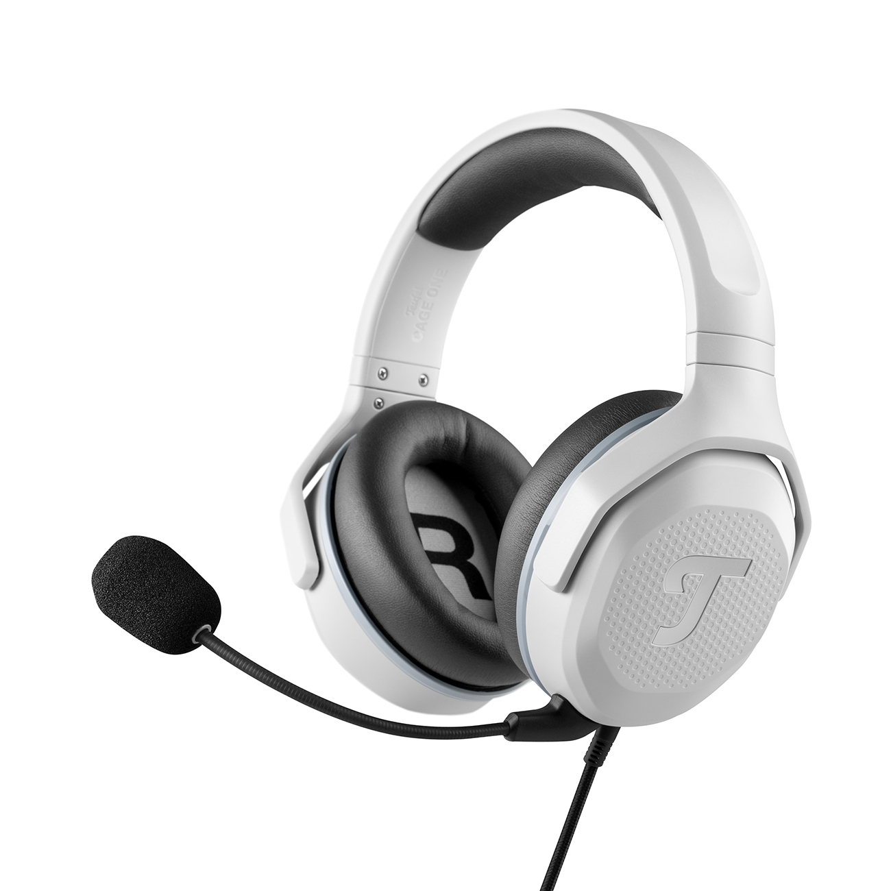 Teufel CAGE ONE Gaming-Headset Over-Ear kabelgebunden Light Gray