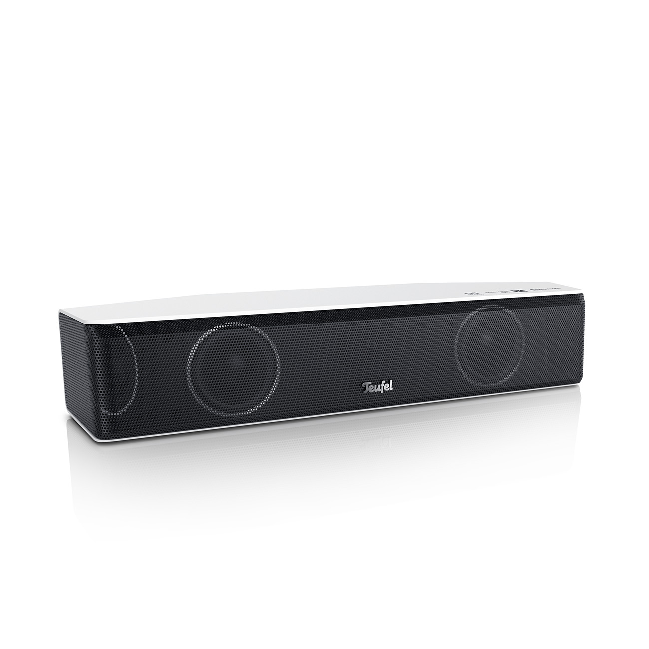 Teufel Cinebar One Compacte soundbar Bluetooth HDMI Dynamore Ultra Wit afbeelding