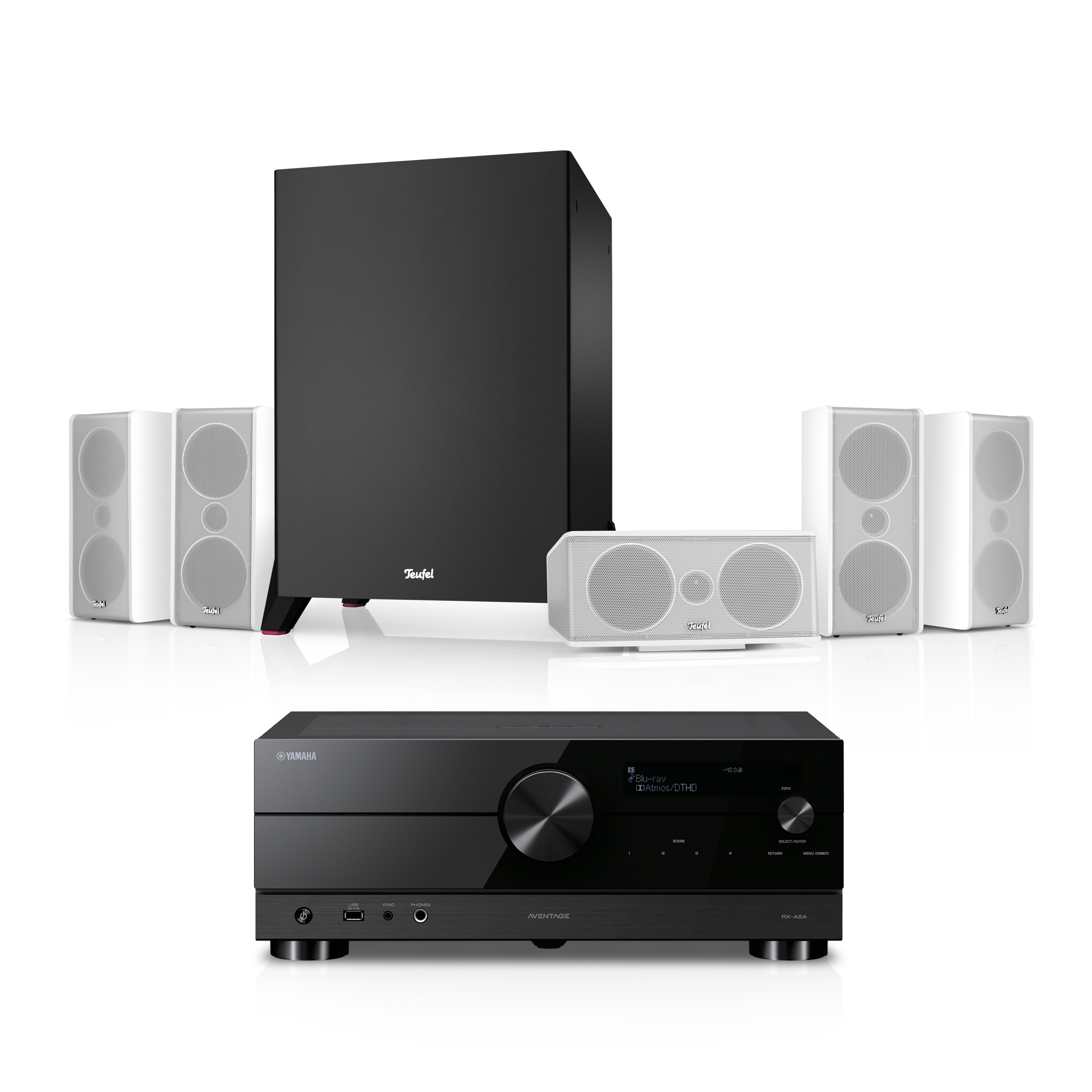 CONSONO 35 + Yamaha RX-A2A "5.1-Set"