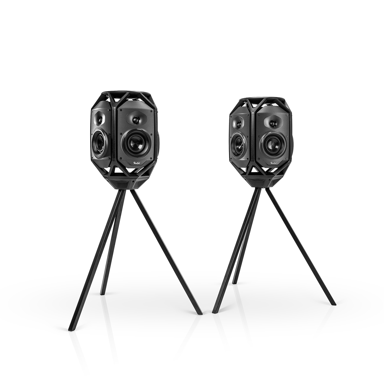 IKONIO Stereo-Set + 2x Statief K&M voor IKONIO