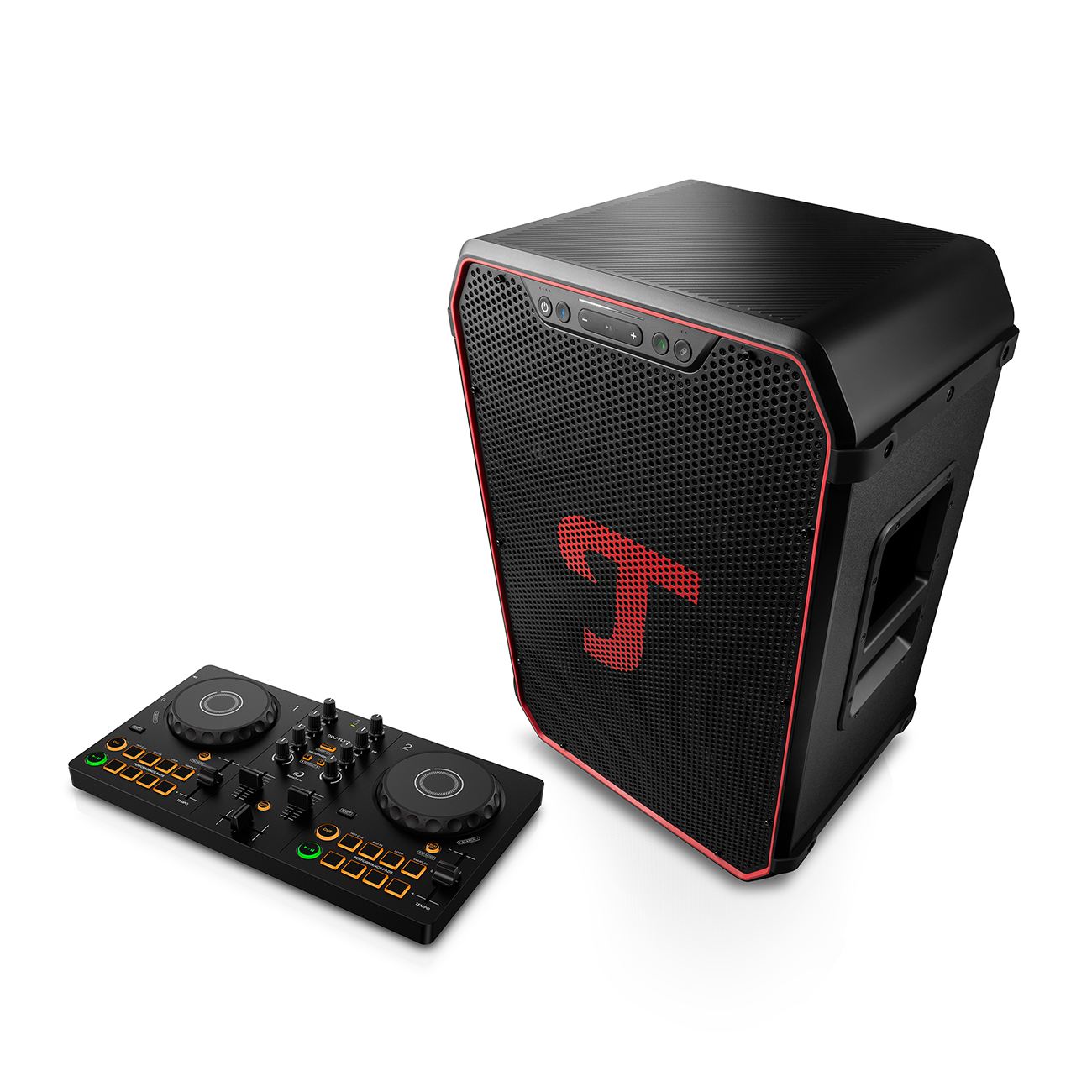 ROCKSTER NEO + AlphaTheta DDJ-FLX2