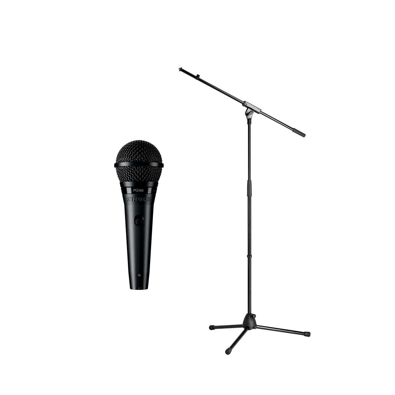 Shure PGA58 + support pour microphone K&M 27915