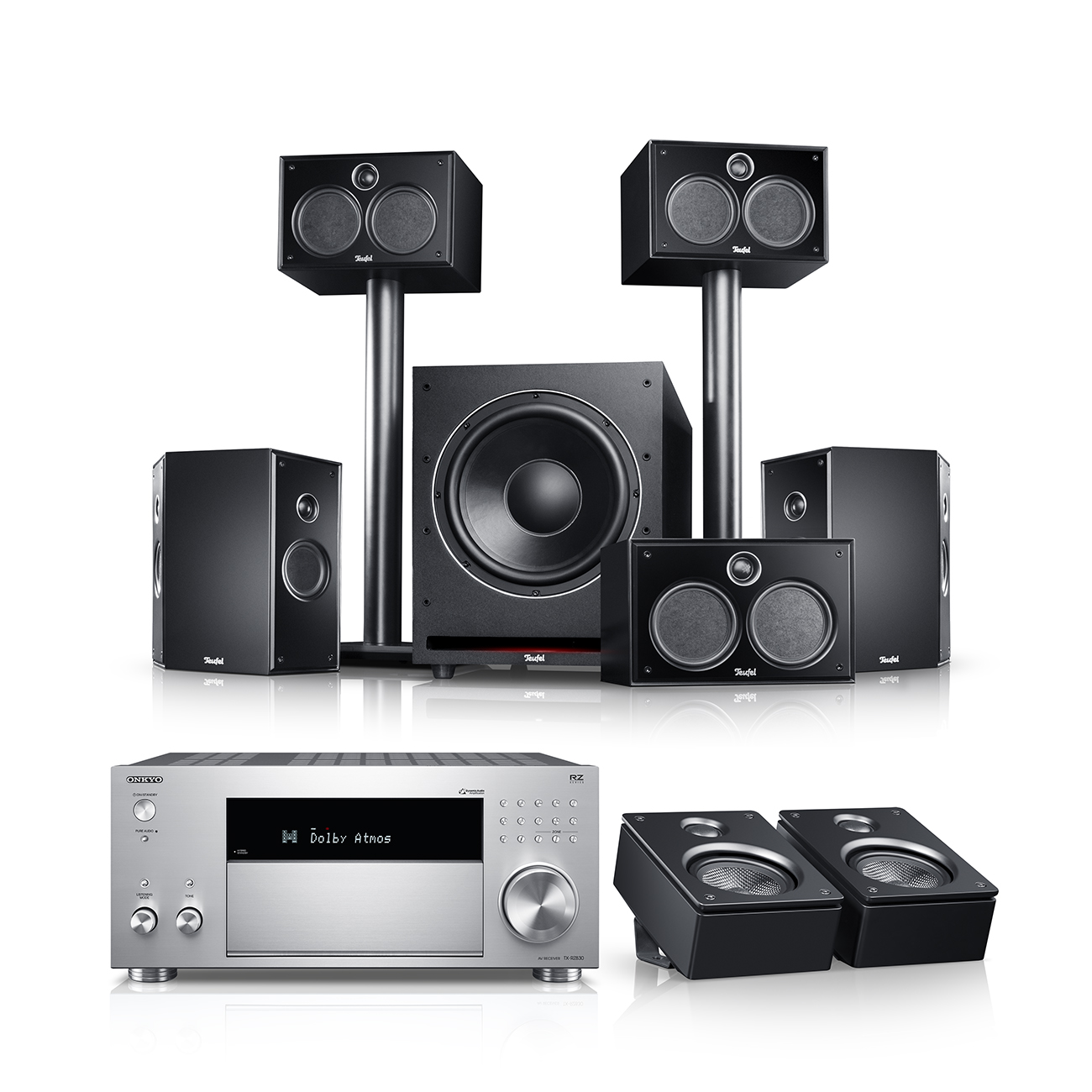 System 6 AVR voor Dolby Atmos 5.1.2-Set""