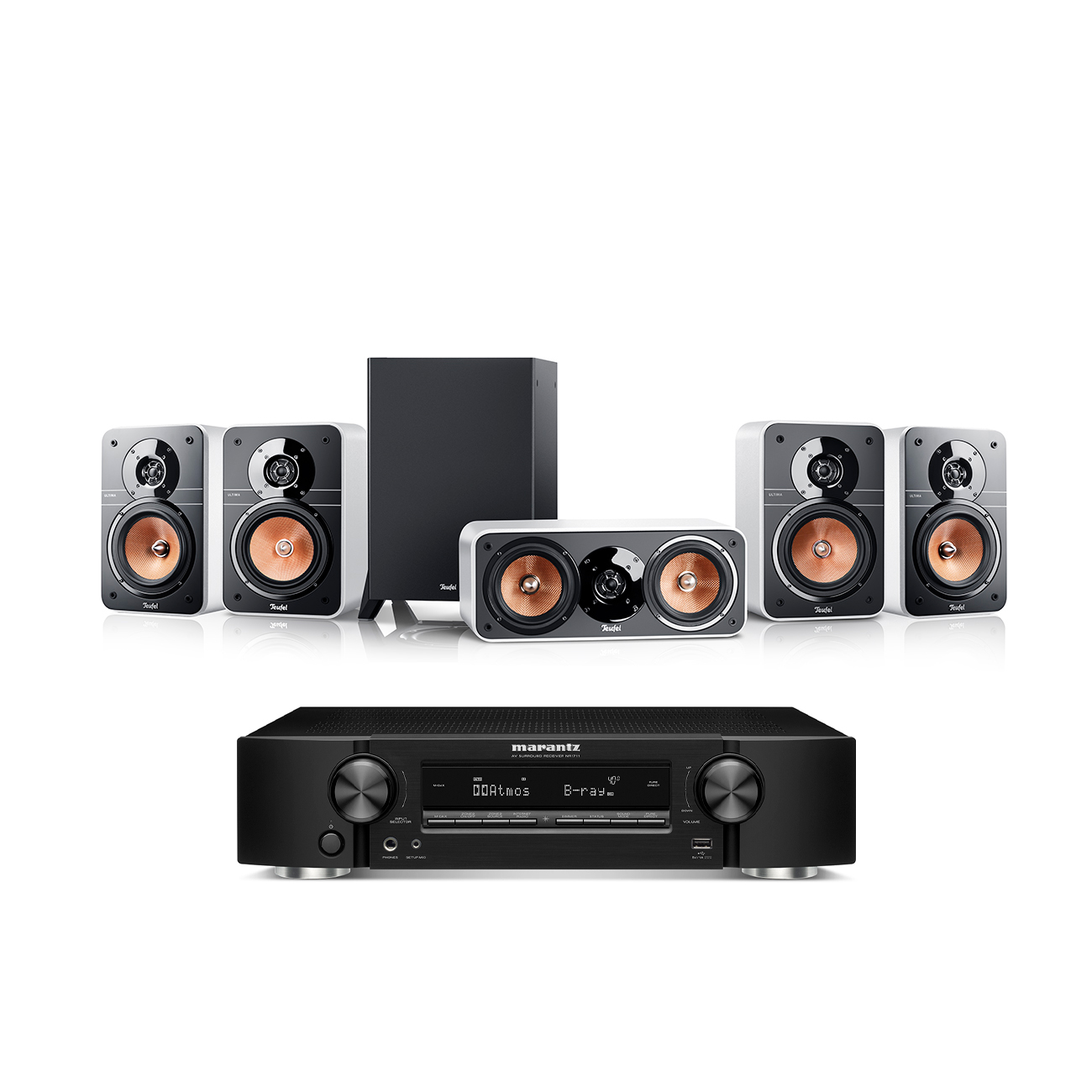 ULTIMA 20 Surround + Marantz NR1711 5.1-Set""