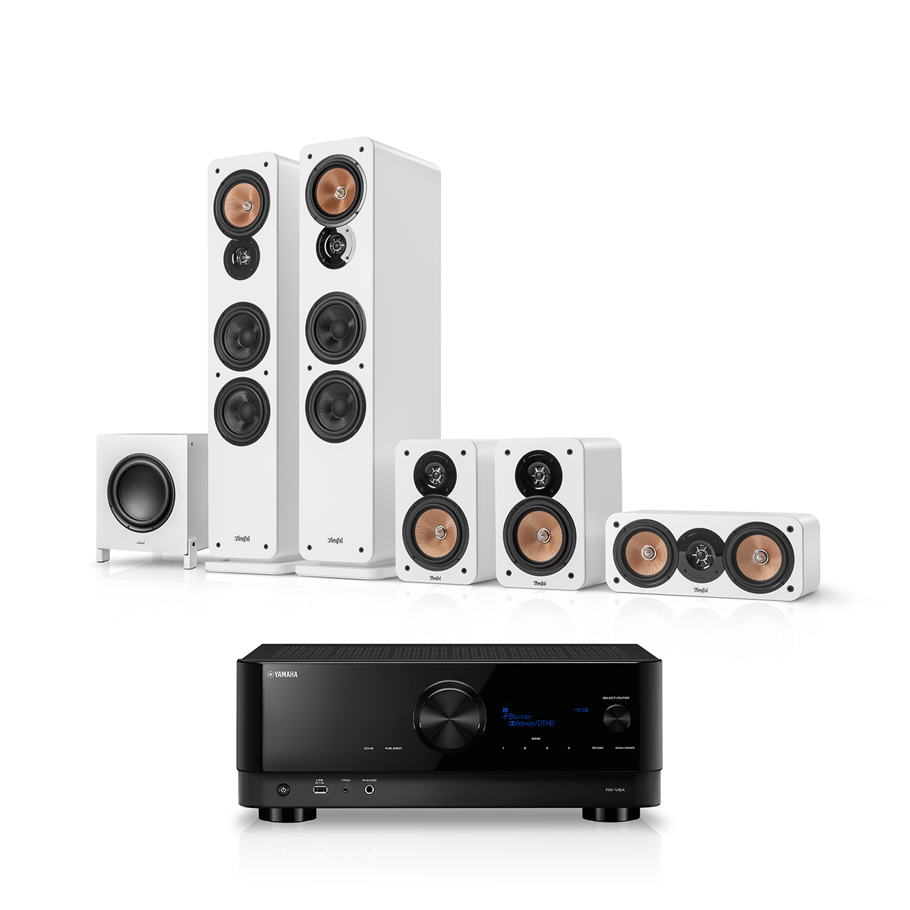 ULTIMA 40 Surround + Yamaha RX-V6A "5.1-Set"